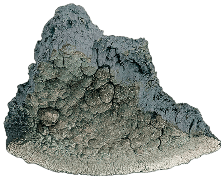 Thulium dendritic crystal specimen