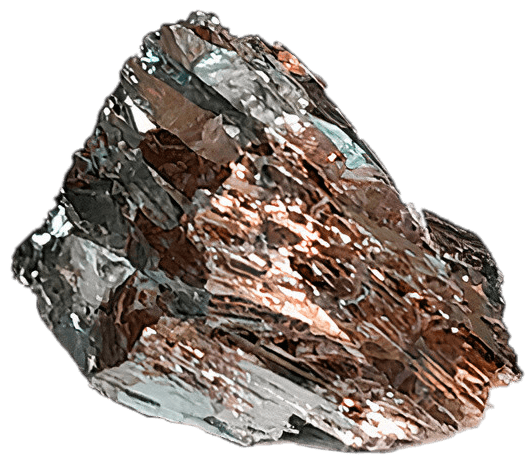 Tellurium crystal specimen